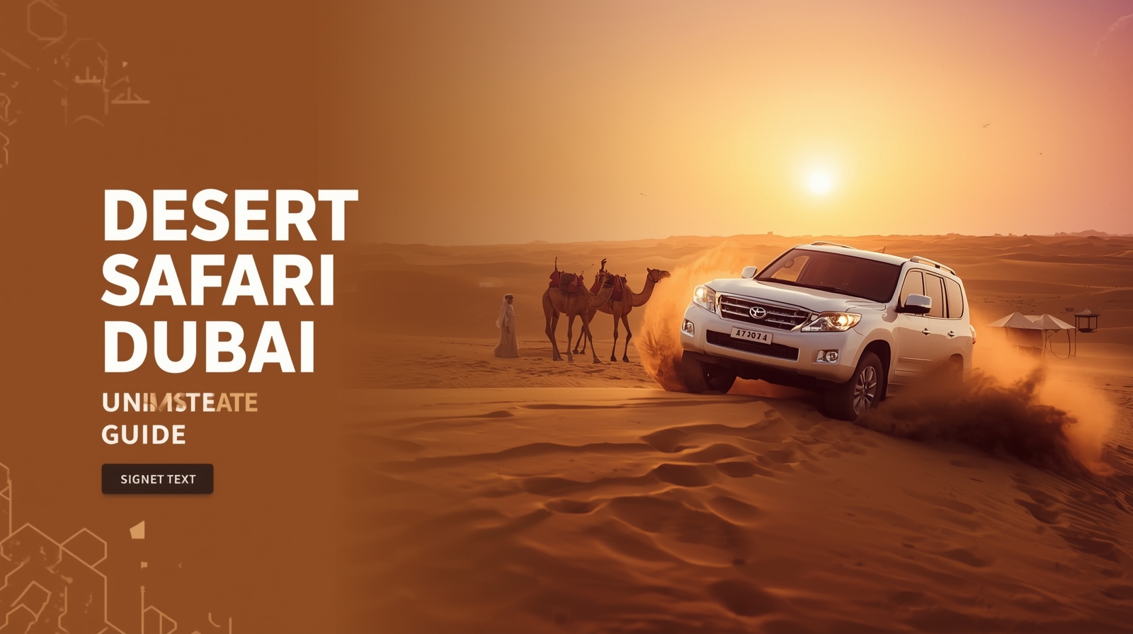 Desert Safari Dubai Ultimate Guide To Dune Adventures